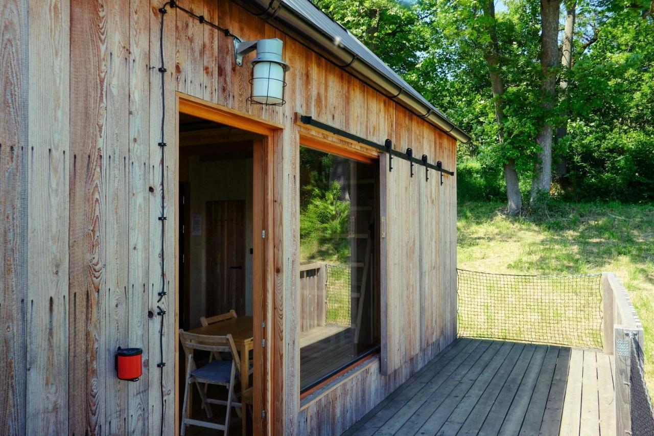 Tri Domky - Tiny Houses Depoltice Exterior foto