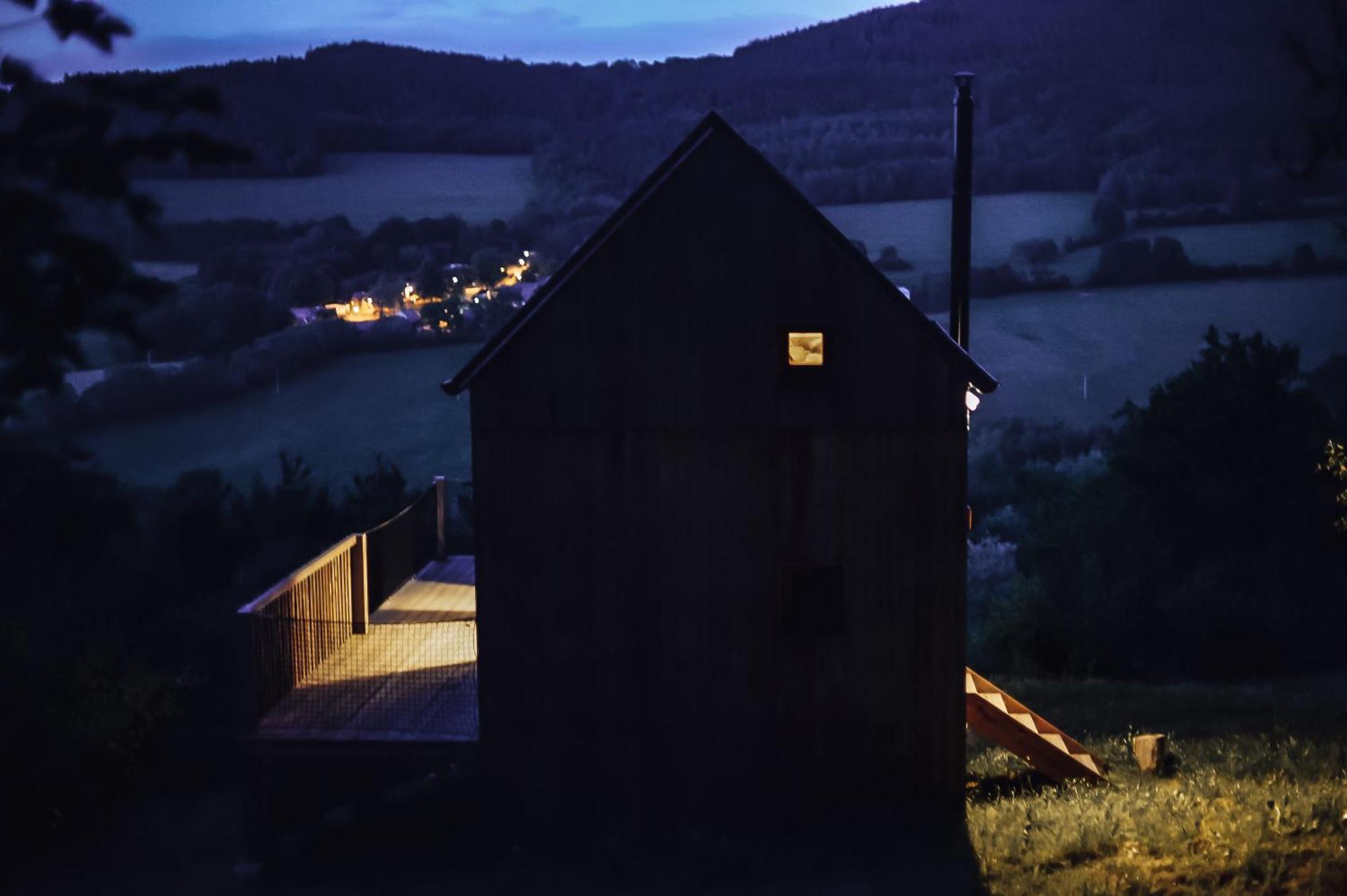 Tri Domky - Tiny Houses Depoltice Exterior foto